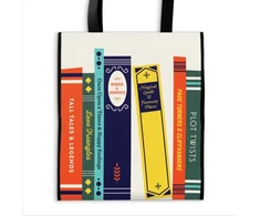 KNYGA Galison Literary Tales Reusable Tote