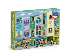 KNYGA Galison Main Street Books 1000 Piece Puzzle