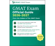 KNYGA GMAC (Graduate Management Admission Council) GMAT Official Guide 2026 - 2027: Book + Online Question Bank