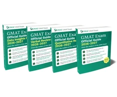 KNYGA GMAC (Graduate Management Admission Council) GMAT Official Guide 2026-2027 Bundle: Books + Online Question Bank