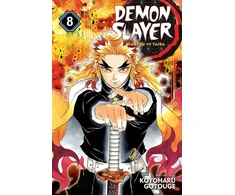 KNYGA Gotouge Koyoharu Demon Slayer: Kimetsu no Yaiba, Vol. 8: The Strength of the Hashira