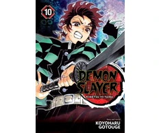 KNYGA Gotouge, Koyoharu Demon Slayer: Kimetsu no Yaiba, Vol. 10: Human and Demon