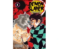 KNYGA Gotouge, Koyoharu Demon Slayer: Kimetsu no Yaiba, Vol. 4: Robust Blade