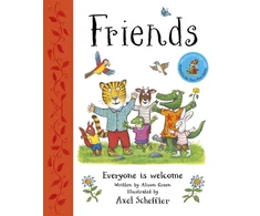 KNYGA Green Alison Friends: Axel Scheffler's gorgeous picture book about welcoming others and making friends