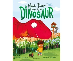 KNYGA Gwinn, Saskia Next Door There is a Dinosaur: A funny picture book for 3+ with hidden dinosaurs on every page
