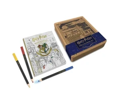 KNYGA Insight Insight Editions Harry Potter Mini Coloring Set: Contains 64pp coloring book and 12 premium colored pencils