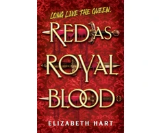 KNYGA Bookshop Hart Elizabeth Raudona as Royal Blood