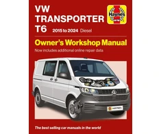 KNYGA Haynes Group Volkswagen Transporter T6 2015 to 2024 Diesel: Owners Workshop Manual - Now includes additional online repair data