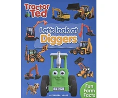KNYGA Bookshop Heard Alexandra Lets Look at Diggers - Tractor Ted: Learn all about Diggers Book for Children