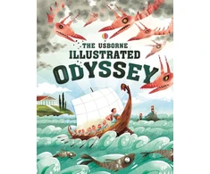 KNYGA HOMER Usborne Illustrated Odyssey