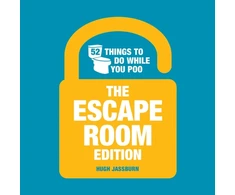 KNYGA Hugh Jassburn 52 Things to Do While You Poo, The Escape Room Edition