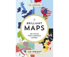 KNYGA Ian Wright Brilliant Maps, An Atlas for Curious Minds