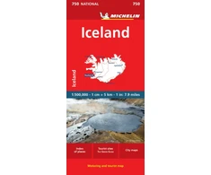 KNYGA Iceland - - Michelin National Map 750