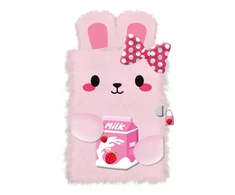 KNYGA Ideas Make Believe Strawberry Milk Bunny Diary