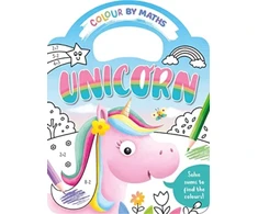 KNYGA Igloo Colour By Maths: Unicorn