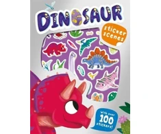 KNYGA Bookshop Igloo Dinosaur Sticker Scenes