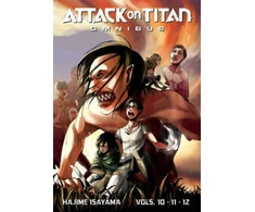 KNYGA Isayama Hajime Attack on Titan Omnibus 4 (Vol. 10-12)