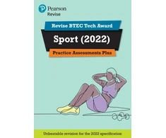 KNYGA Jenny Brown Undifferentiated Pearson REVISE BTEC 2022 Tech Award Sport Practice Assessments Plus - for 2026, 2027 exams