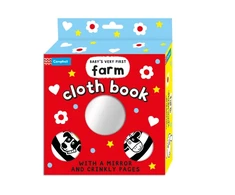 KNYGA Jo Lodge Baby's Very First Cloth Book: Farm
