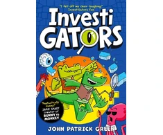 KNYGA John Patrick Green InvestiGators, A Laugh-Out-Loud Comic Book Adventure!