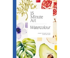 KNYGA Jola Sopek 15-minute Art Watercolour, Learn to Paint in Six Steps or Less