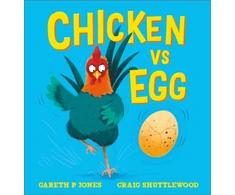 KNYGA Jones, Gareth P. (Author) Chicken vs Egg: A funny picture book for children | Ages 3-5