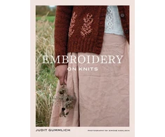KNYGA Judit Gummlich Embroidery on Knits, 18 Nature-Inspired Templates for Stitching on Wool