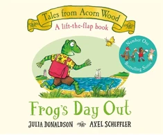 KNYGA Julia Donaldson Frog's Day Out, A Lift-the-flap Story