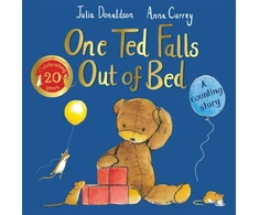 KNYGA Julia Donaldson One Ted Falls Out of Bed 20th Anniversary Edition, A Counting Story