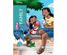 KNYGA Karam Alexandre Mystery Colouring - Family: Reveal iconic Disney characters with colour by number