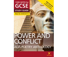 KNYGA Beth Kemp Kemp Beth AQA Poetry Anthology Power and Conflict York Notes GCSE - for 2026, 2027 exams