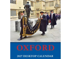KNYGA Andrews Chris Oxford Large Desktop Calendar - 2027