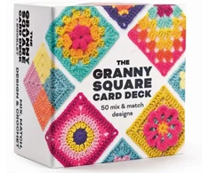 KNYGA Claire Montgomerie Granny Square Card Deck™, 50 Mix and Match Designs
