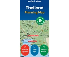 KNYGA Lonely Planet Thailand Planning Map