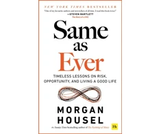 KNYGA Morgan Housel Same as Ever, Timeless Lessons on Risk, Opportunity and Living a Good Life