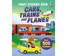 KNYGA Simon First Sticker Book Cars, Trains and Planes