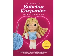 KNYGA Unofficial Sabrina Carpenter Book and Crochet Kit