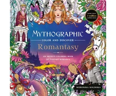KNYGA Kolinska, Weronika Mythographic Colour and Discover: Romantasy: An Artist’s Colouring Book of Fantasy Romance