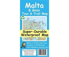 KNYGA Kostura Jan Malta and Gozo Tour and Trail Map