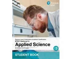 KNYGA Bookshop L3 AAQ BTEC National 2025 Applied Science Ext Cert Student Book (Print)