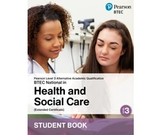 KNYGA Bookshop L3 AAQ BTEC National 2025 Health and Social Care Ext Cert Student Book (Print)