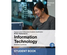KNYGA Bookshop L3 AAQ BTEC National 2025 Information Technology Ext Cert Student Book (Print)