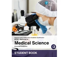 KNYGA Bookshop L3 AAQ BTEC National 2025 Medical Science Ext Cert Student Book (Print)