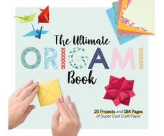 KNYGA Larousse The Ultimate Origami Book: 20 Projects and 184 Pages of Super Cool Craft Paper