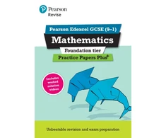 KNYGA Linksy, Jean; Marwaha, Navtej Pearson REVISE Edexcel GCSE Maths (Foundation) Practice Papers Plus - for 2026, 2027 exams