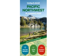 KNYGA Lonely Planet; Bigg, Margot Lonely Planet Pacific Northwest Planning Map