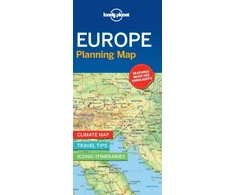KNYGA Lonely Planet Europe Planning Map