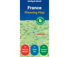 KNYGA Lonely Planet France Planning Map
