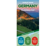 KNYGA Lonely Planet Germany Planning Map
