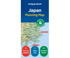 KNYGA Lonely Planet Japan Planning Map
